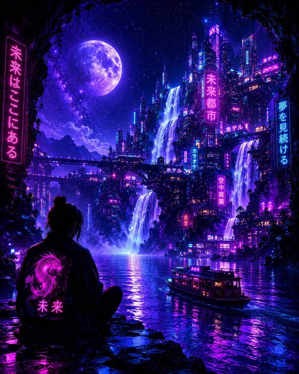 Neon Falls