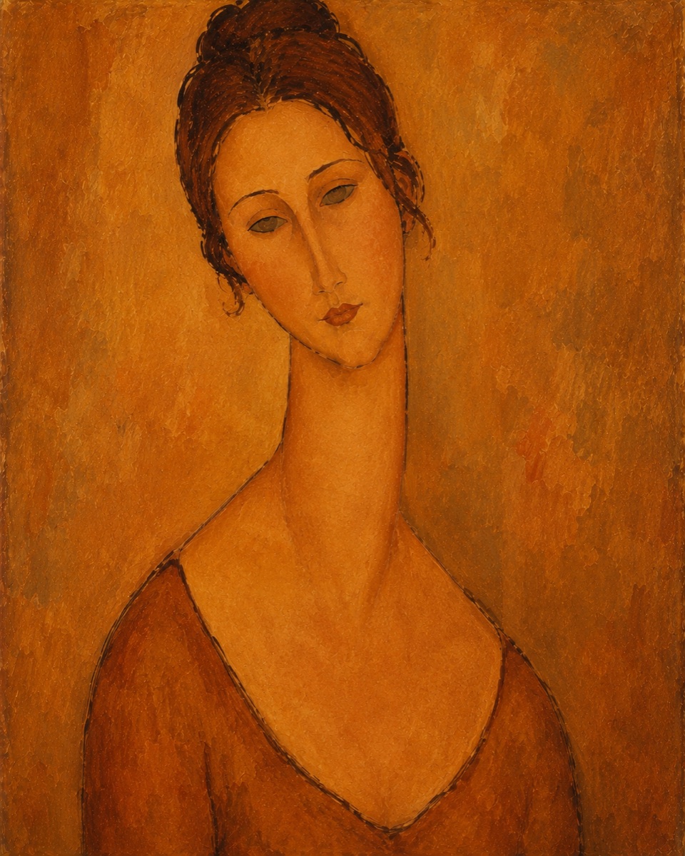 Portrait in Ochre