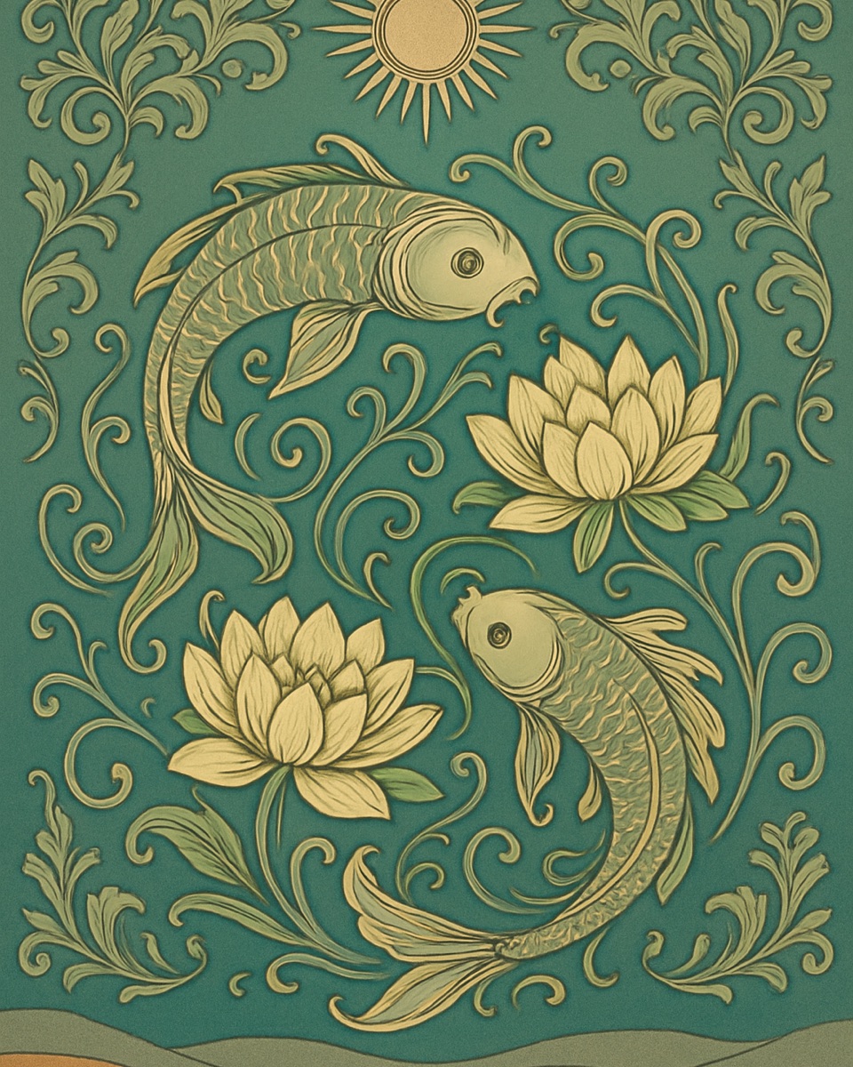 Koi & Lotus