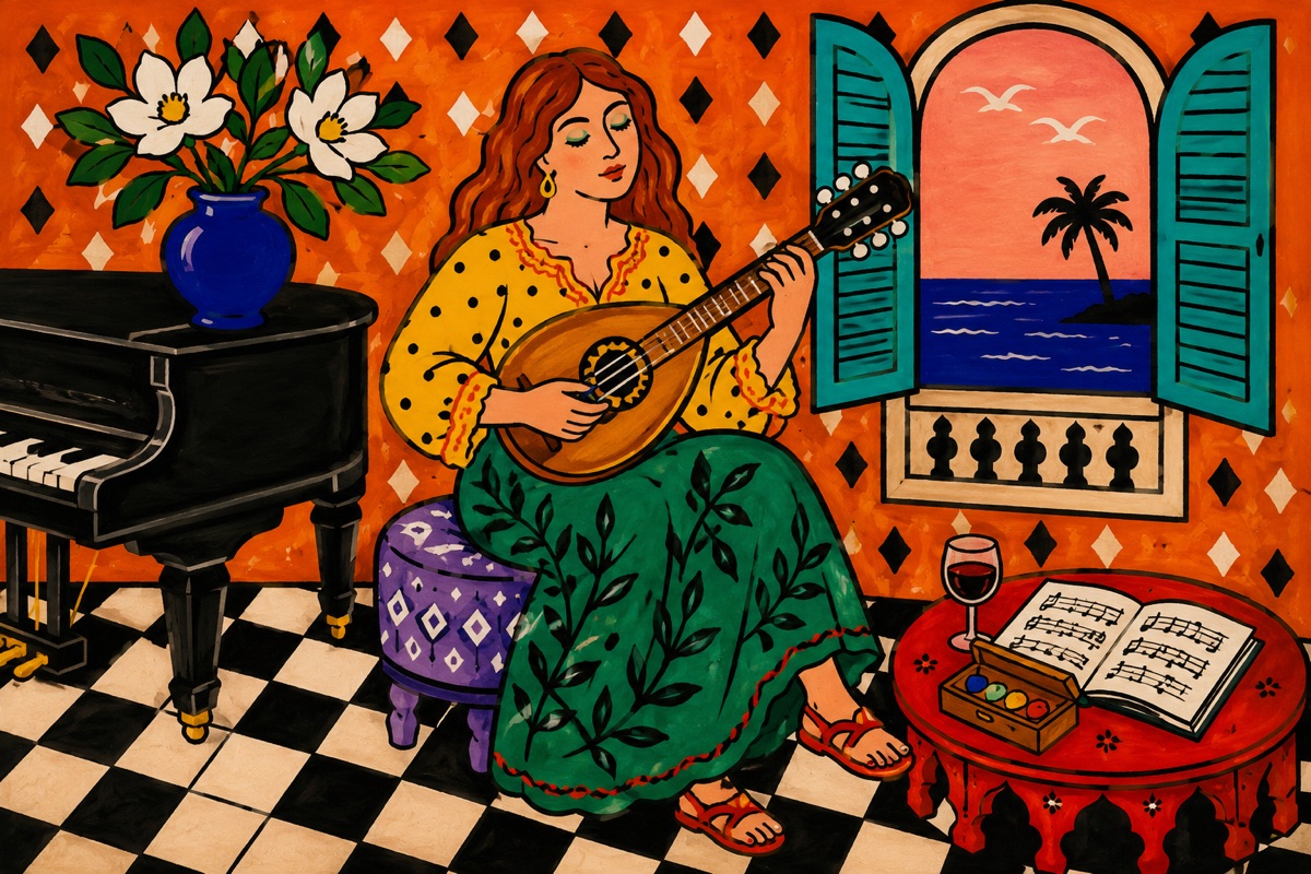The Mandolin Player
