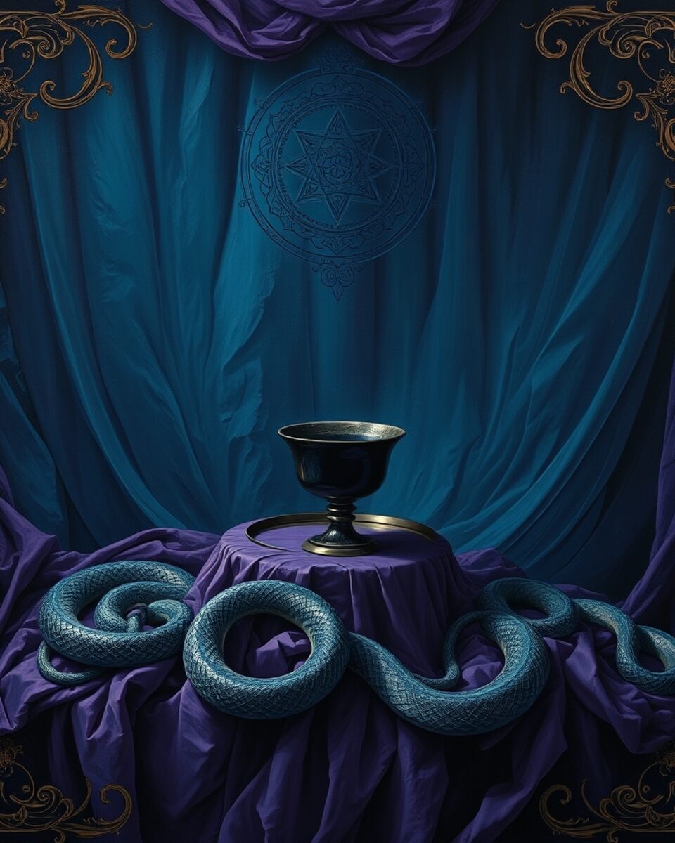 Serpentine Veil of the Obsidian Chalice