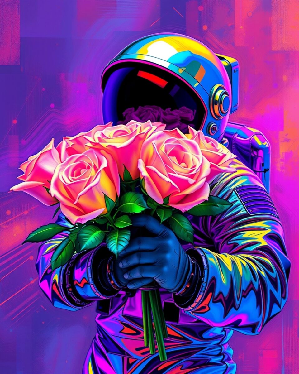Cosmic Bougainvillea
