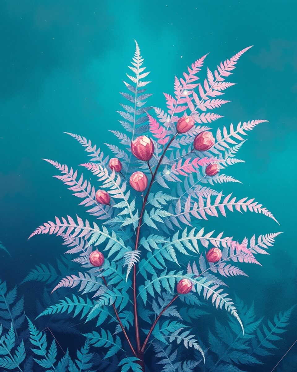 Luminous Fern Veil