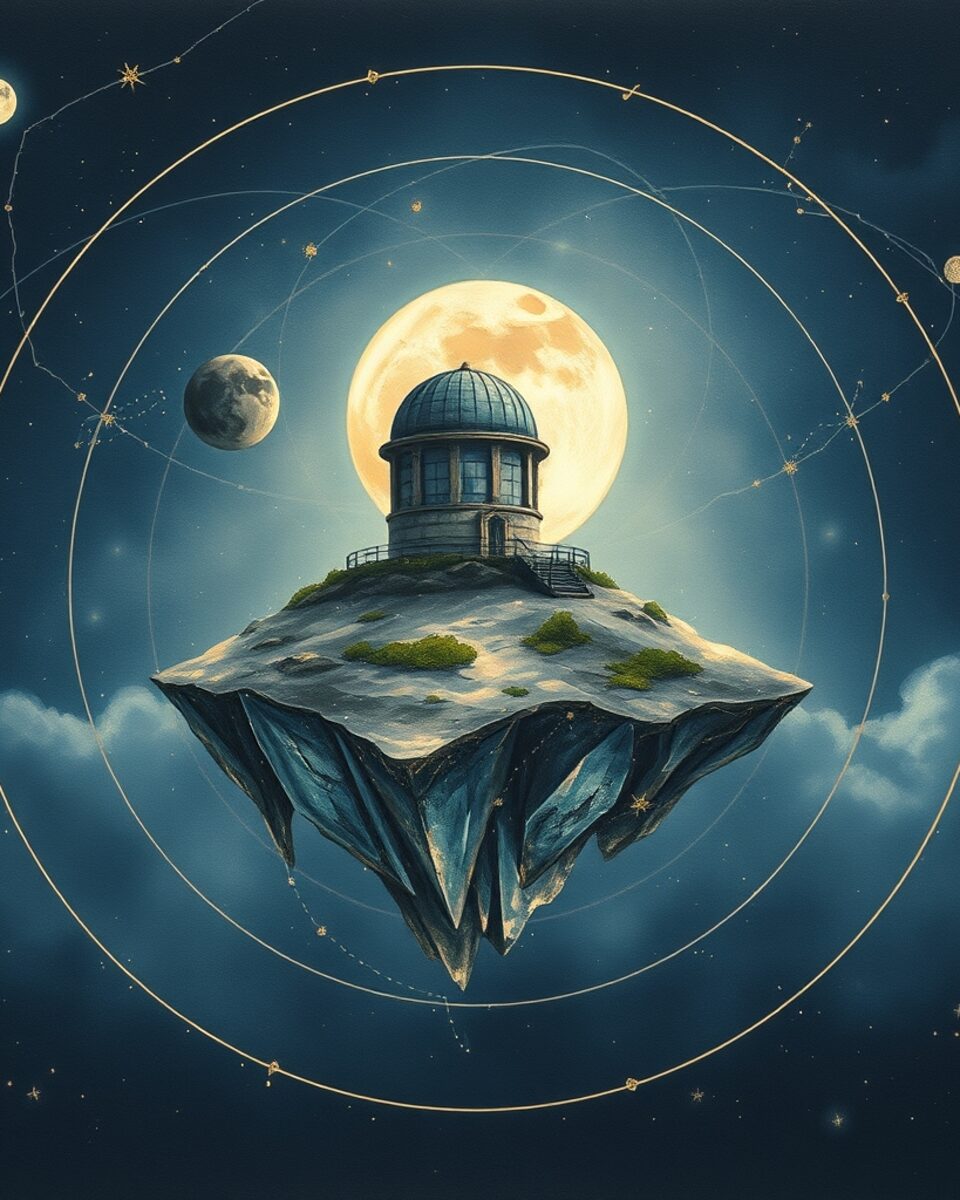 Midnight Observatory on the Levantine Isle