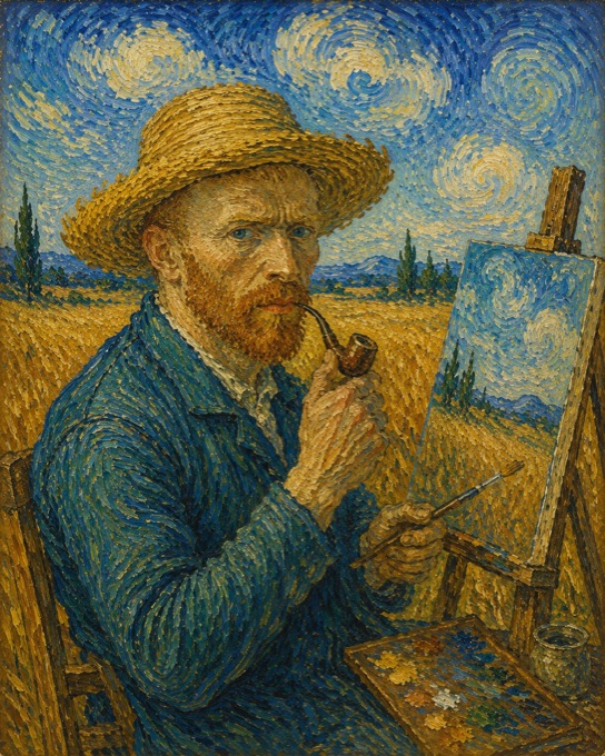 The Painter with the Pipe