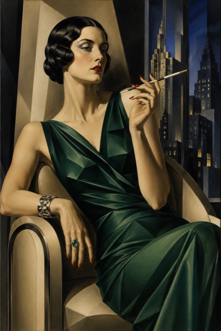The Lady in Emerald