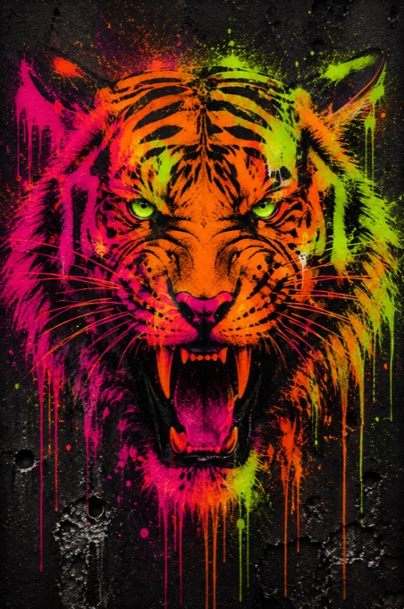 Neon Tiger