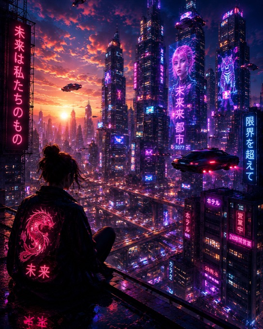 Megacity Sunset