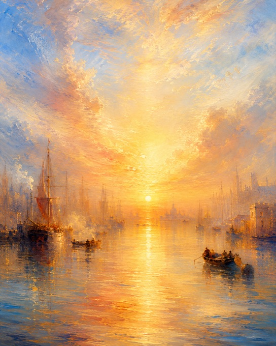 Sunrise over the Harbour