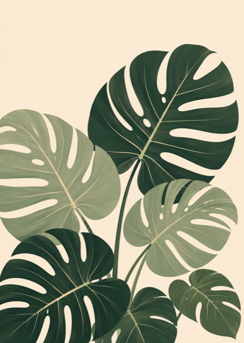 Monstera Morning