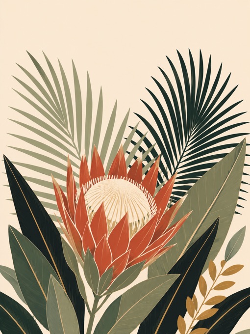 Protea & Palms