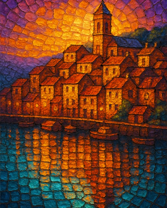 Harbour at Dusk