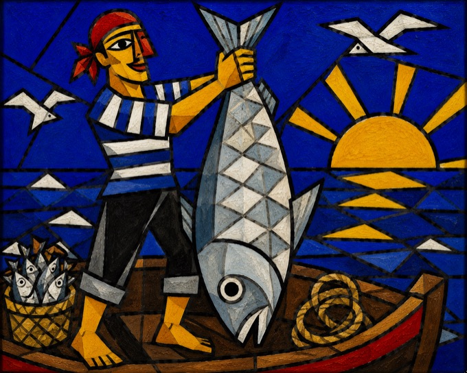 The Fisherman and the Big Fish