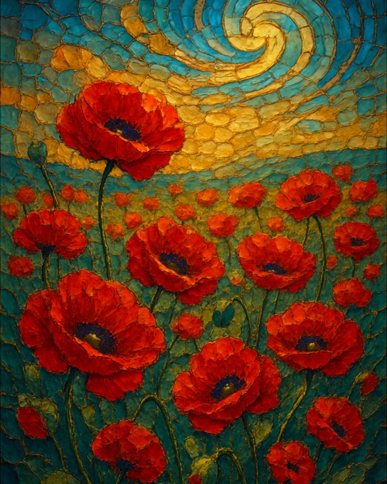 Poppy Mosaic