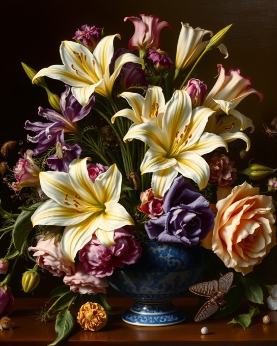 Lilies & Irises