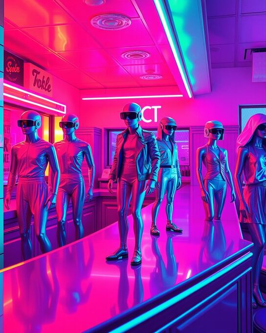 Neon Waiters