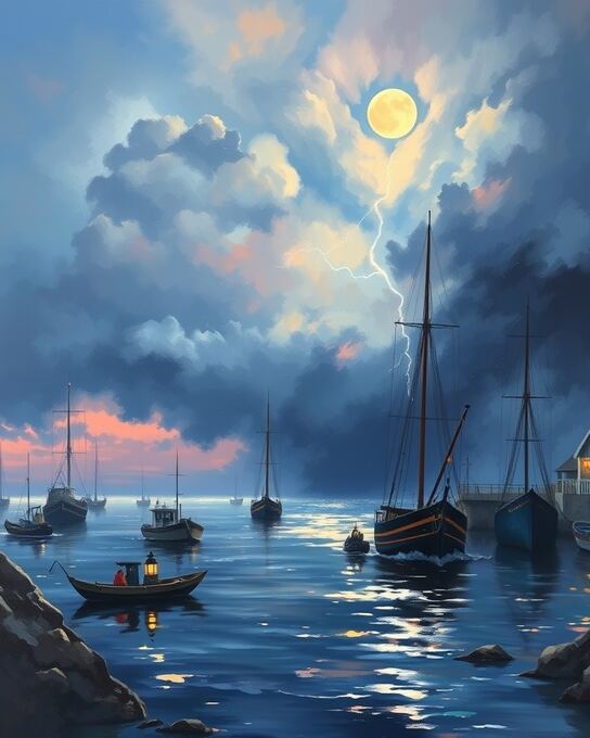 Stormlight at Oxford Bay