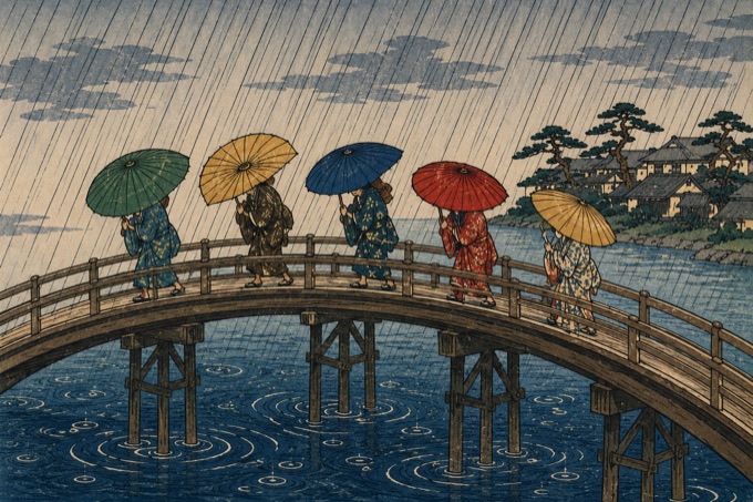 The Bridge in the Rain