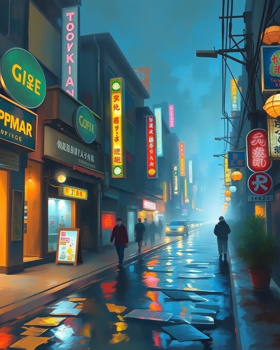 Rainy Night Reverie