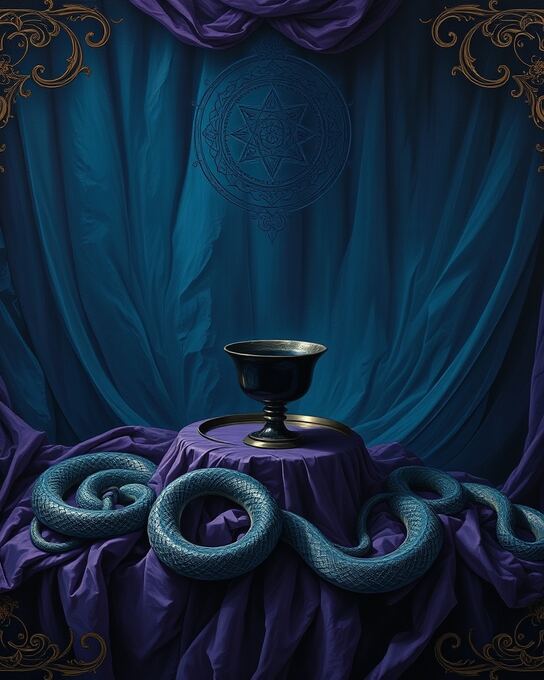 Serpentine Veil of the Obsidian Chalice