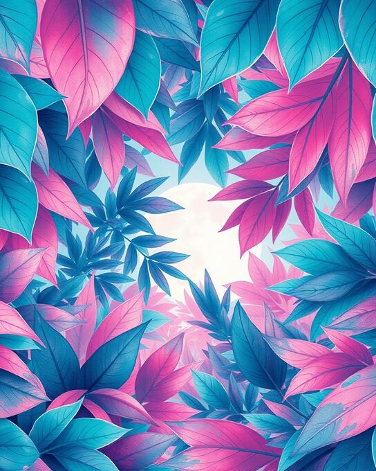 Tropical Moonlit Canopy