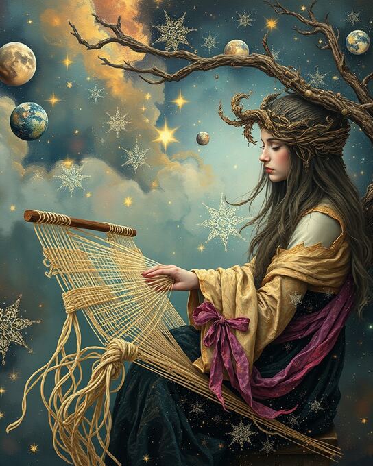 The Cosmic Weaver