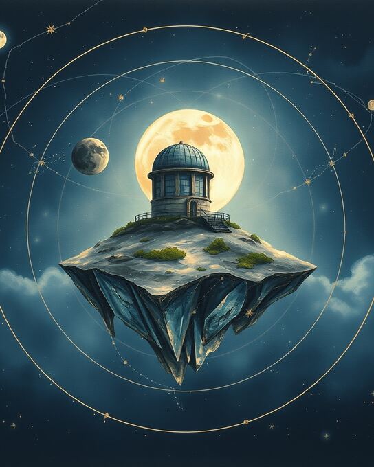 Midnight Observatory on the Levantine Isle