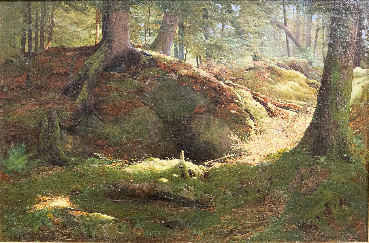 Deep in the Woods by Aaron Allan Edson