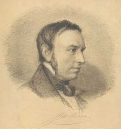 Johan Sebastian Welhaven by Aasta Hansteen