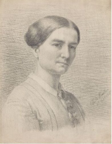 Self-Portrait by Aasta Hansteen