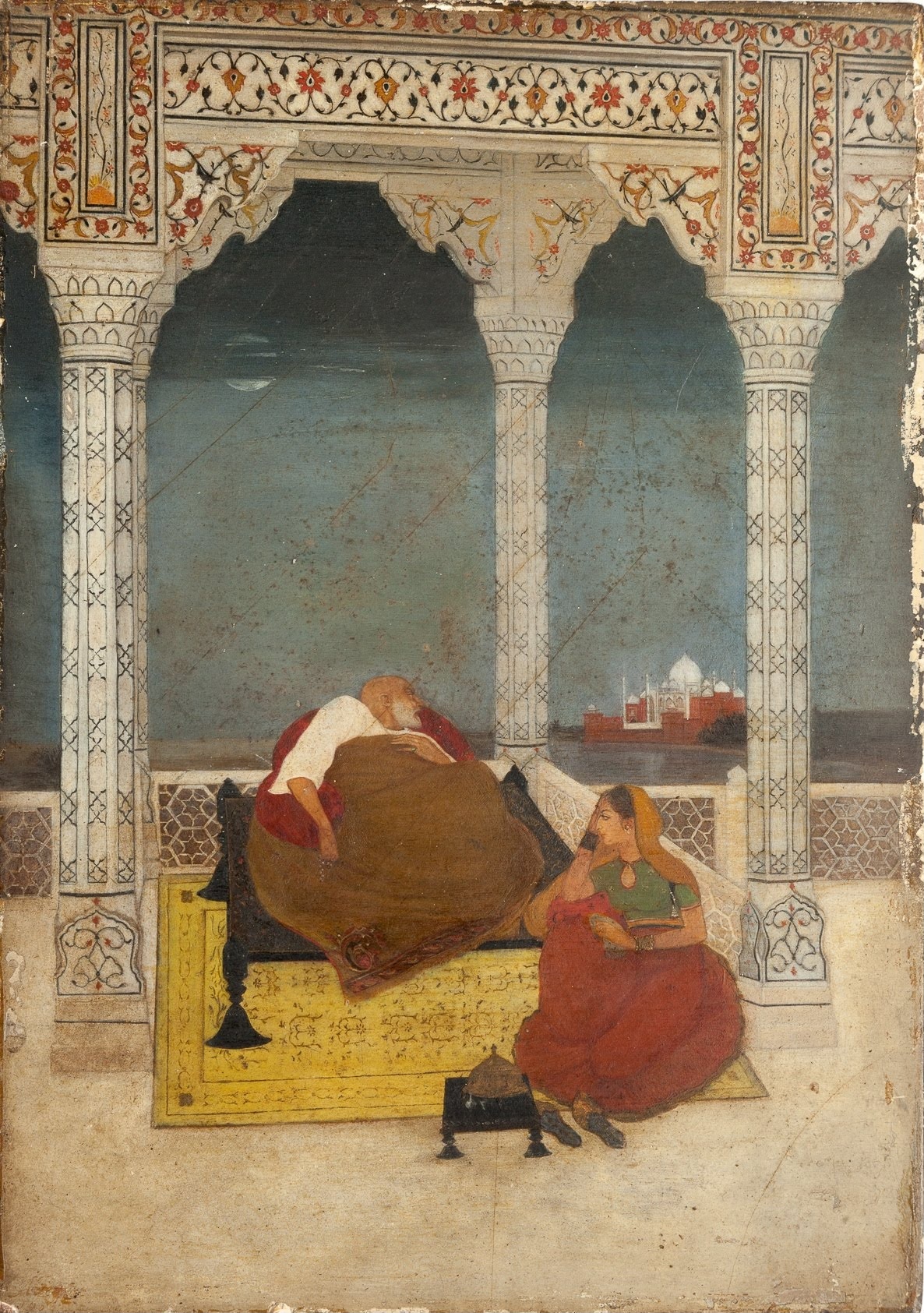 The Passing of Shah Jahan by Abanindranath Tagore
