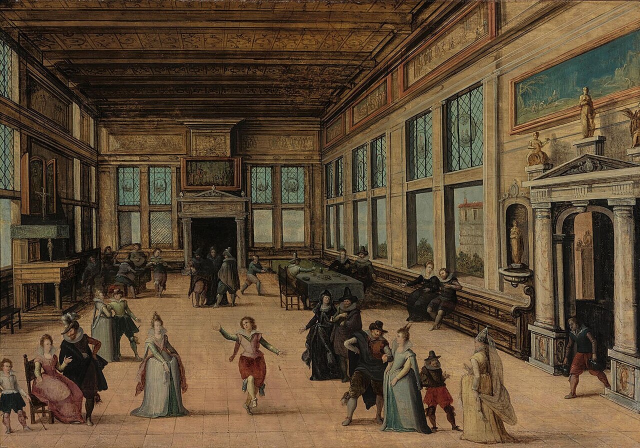 A Ballroom in Renaissance Style by Abel Grimmer