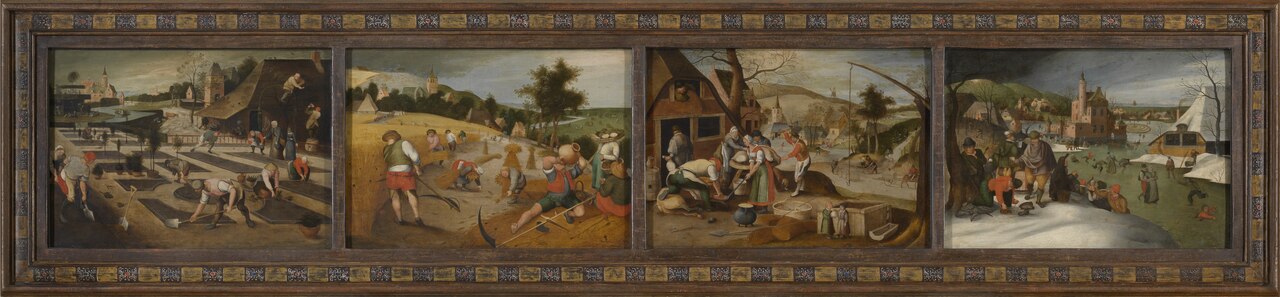 The Four seasons by Abel Grimmer