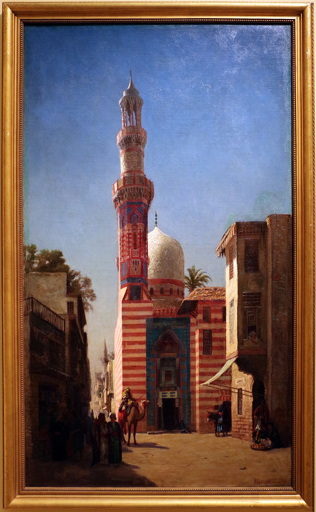 la moschea by Abraham Archibald Anderson