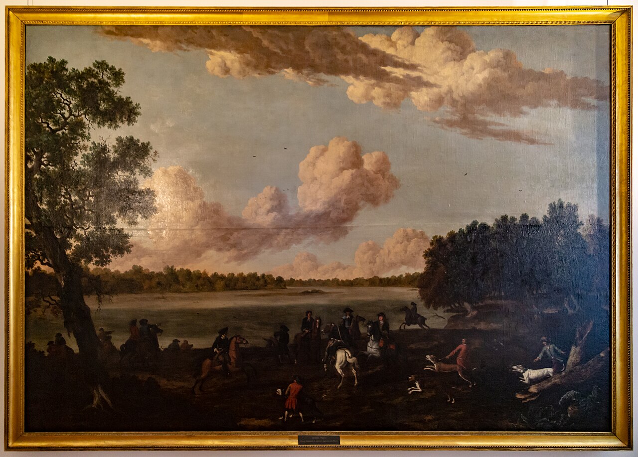 Prince Elector Frederick III of Prussia hunting at the Havel by Abraham Begeyn