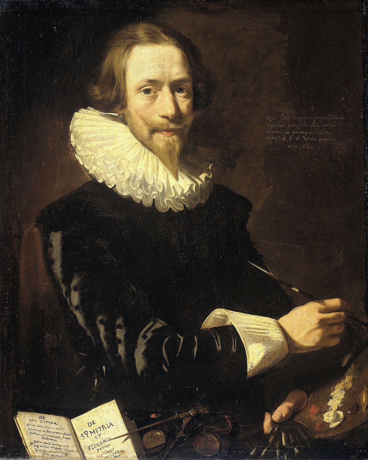 Self-portrait by Abraham de Vries
