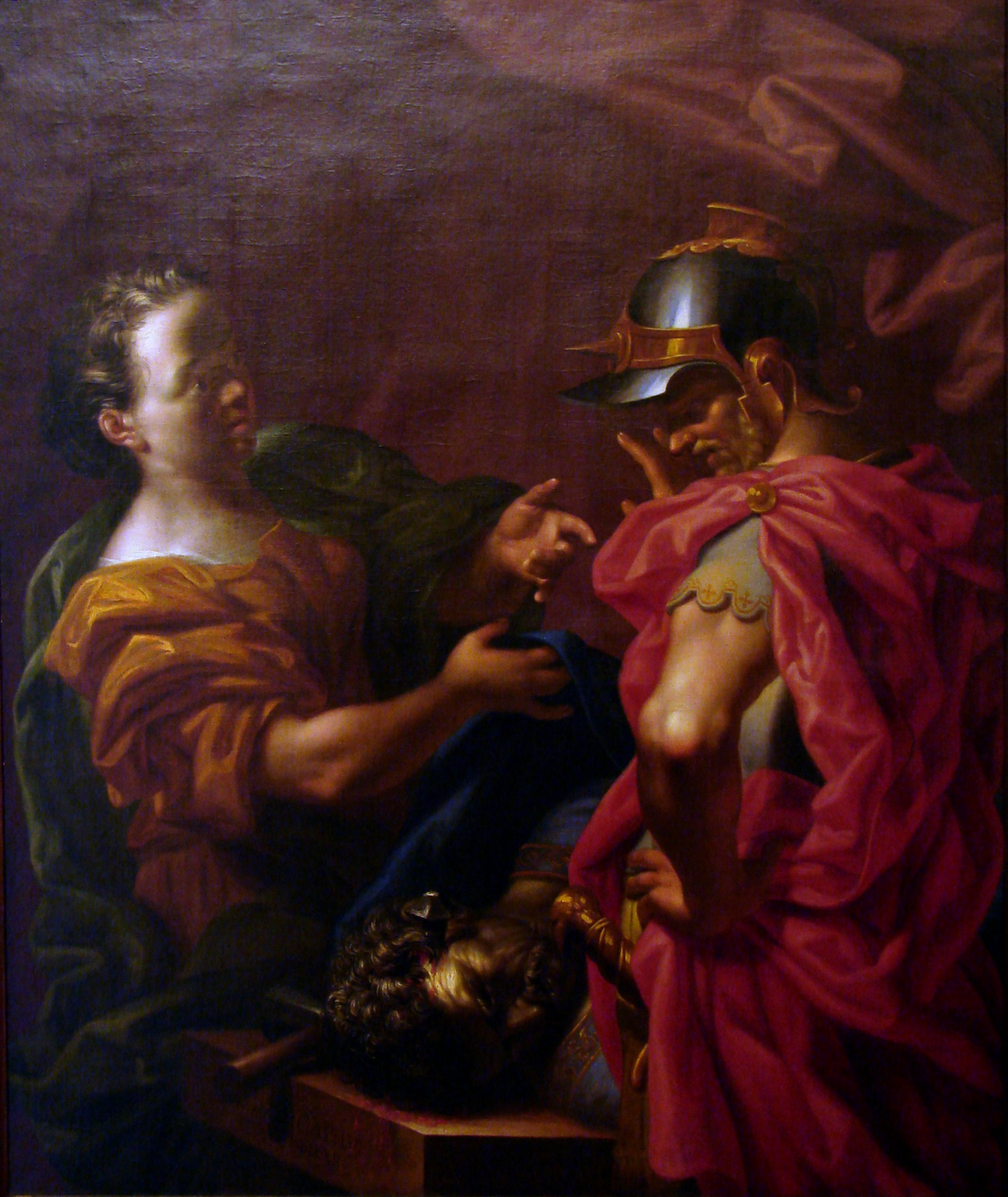 Jael and Barak over the body of Sisera by Abraham Godijn