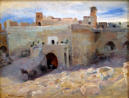 Old City of Jerusalem by Abraham Neumann