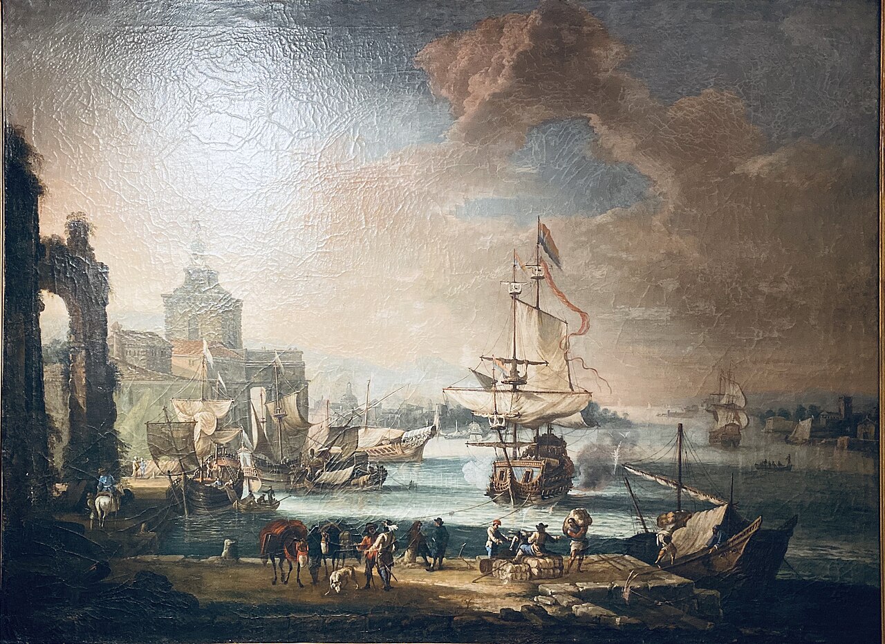 Italian Port by Abraham Storck