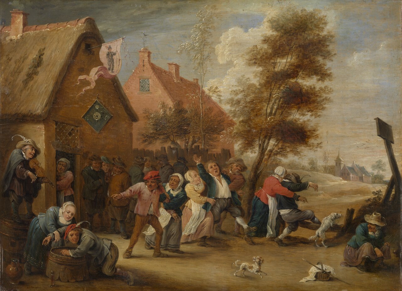Rural feast by Abraham Teniers