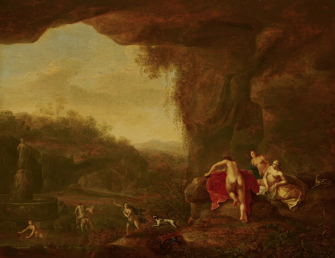 Diana and her Companions by Abraham van Cuylenborch