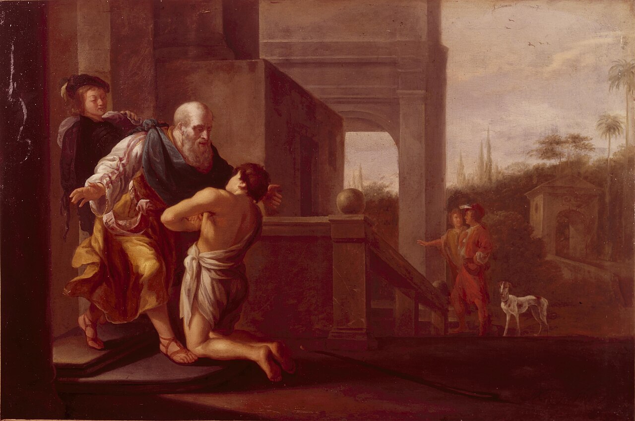 The Return of the Prodigal Son by Abraham van Cuylenborch