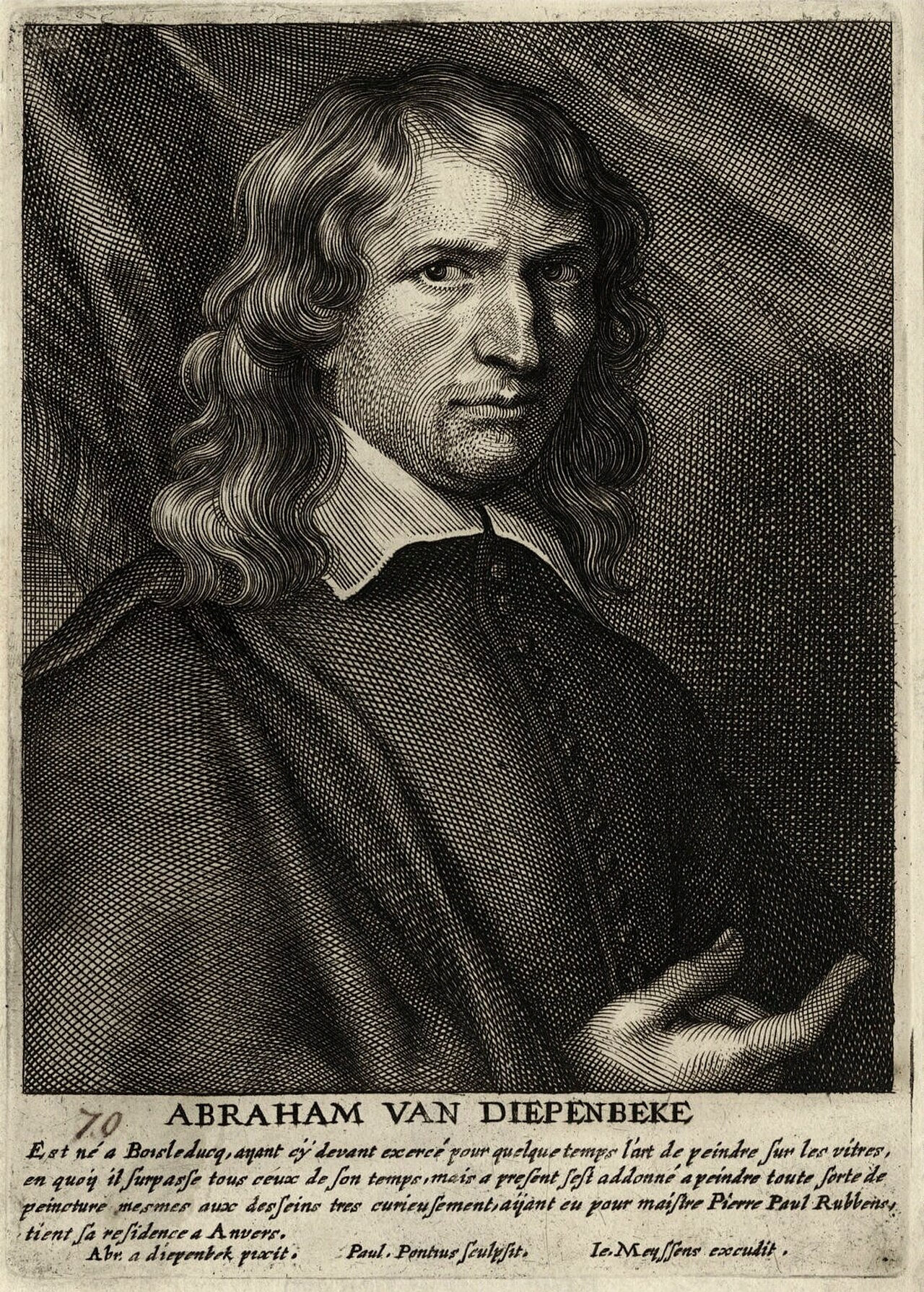 Portrait of Abraham van Diepenbeeck