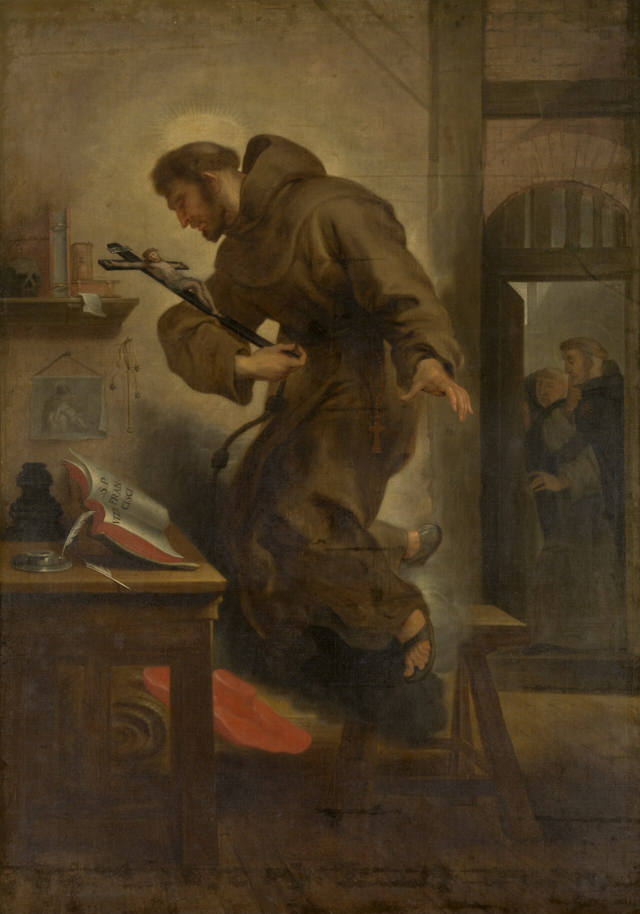 Saint Bonaventura in Ecstasy by Abraham van Diepenbeeck