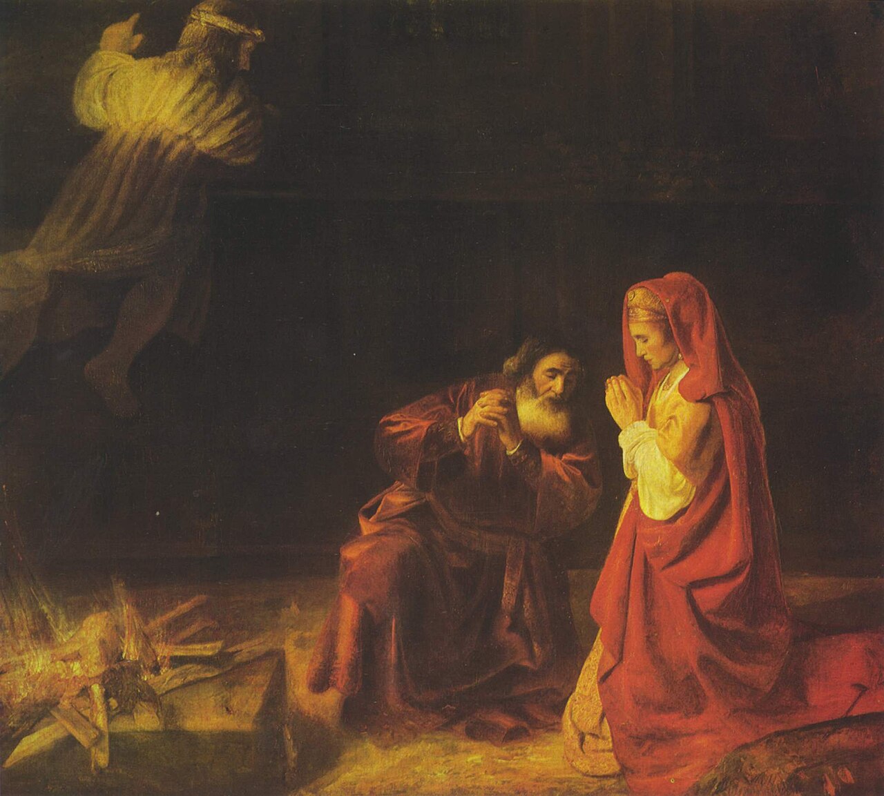 Manoah's Sacrifice by Abraham van Dijck