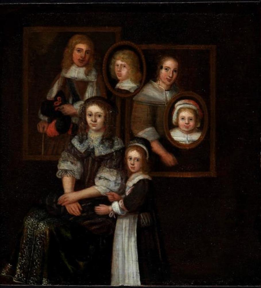 Family group by Abraham Willaerts