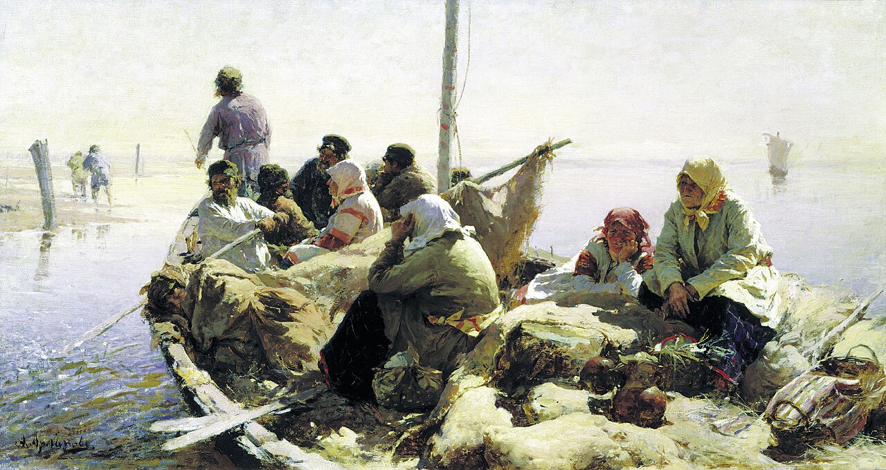 po reke oke by Abram Arkhipov