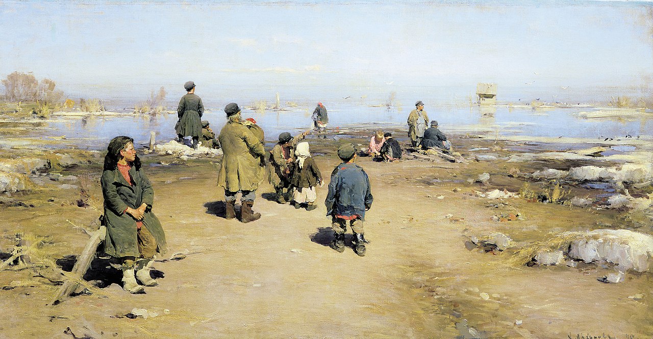 Waiting for the Boat by Abram Arkhipov
