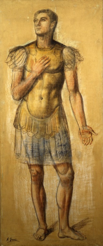 Roman Soldier by Achille Funi