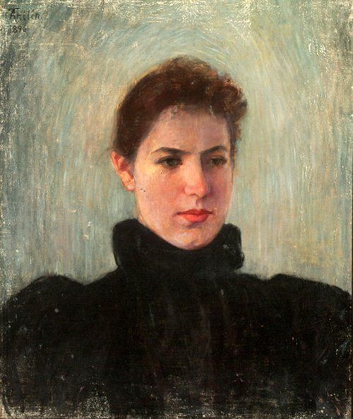 Self-Portrait by Ada Thilén